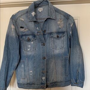Sneak Peek Light Blue Denim Jacket